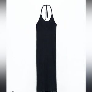 Filippa K RIB HALTER DRESS